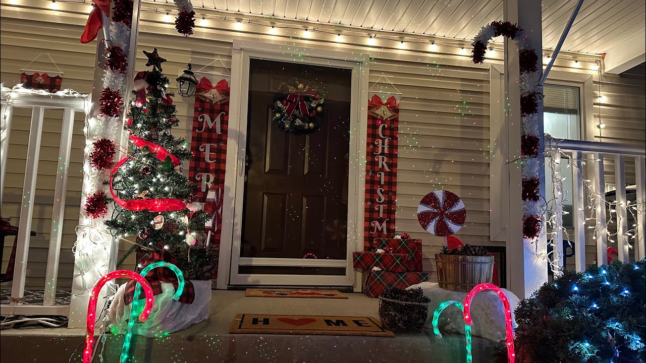 🇺🇸 IL MIO PORCH NATALIZIO 🎄- Vlog - Decoriamo insieme