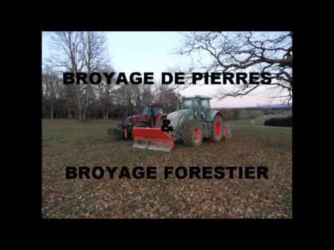 broyage de pierres