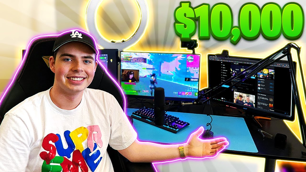 My $10,000 Gaming Setup Tour - YouTube