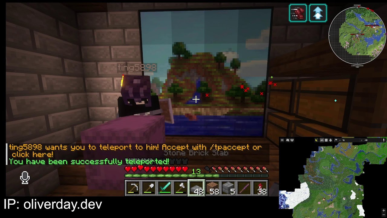 Playing my minecraft server | COME JOIN! - YouTube