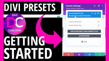 Divi Presets. How To Use Them!!