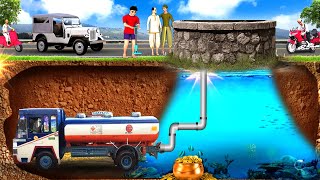 ভূগর্ভস্থ পেট্রোল কূপ লোভী বণিক - Underground Petrol Well Greedy Seller Golpo | 3D Bangla Stories screenshot 5