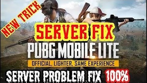 How to fix pubg lite server problem | pubg lite game me server ki problem kaise theek kare