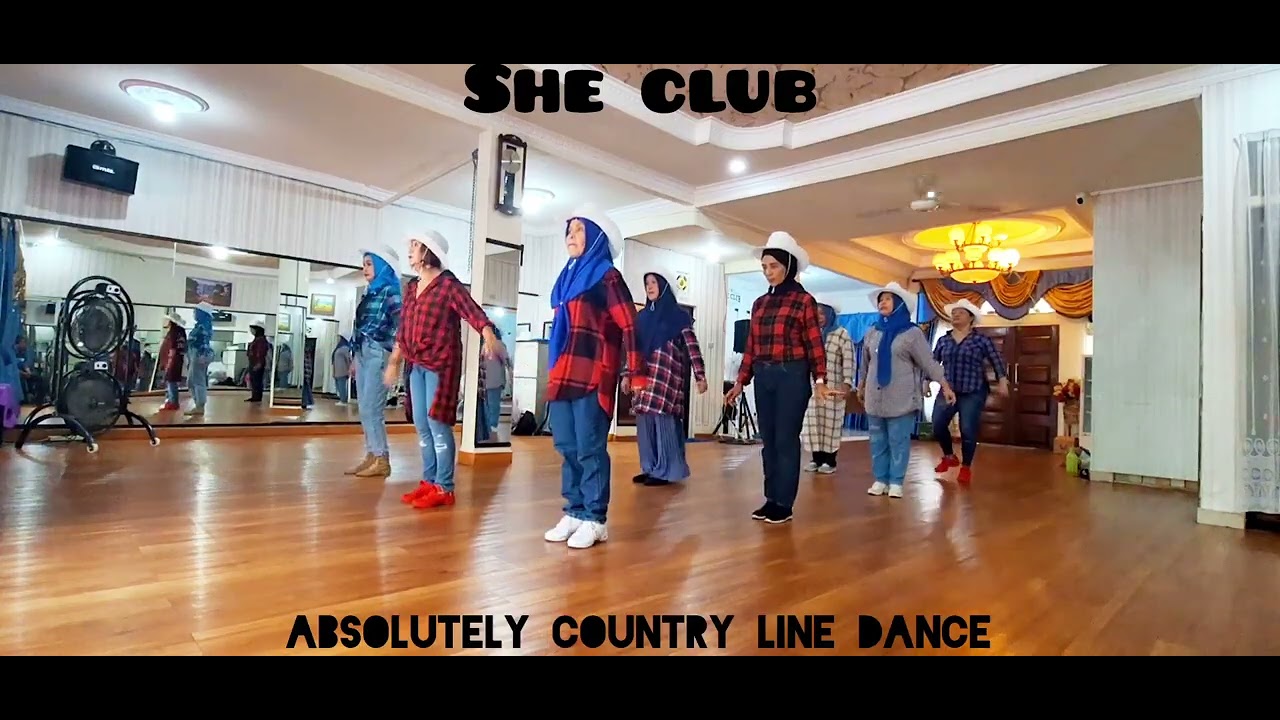 Absolutely country line dance. choreographer by Cordelia Lee (MY) YouTube