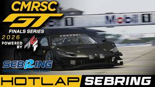 CMRSC Hotlap | Sebring | Ferrari 296 GT3 | Assetto Corsa screenshot 2