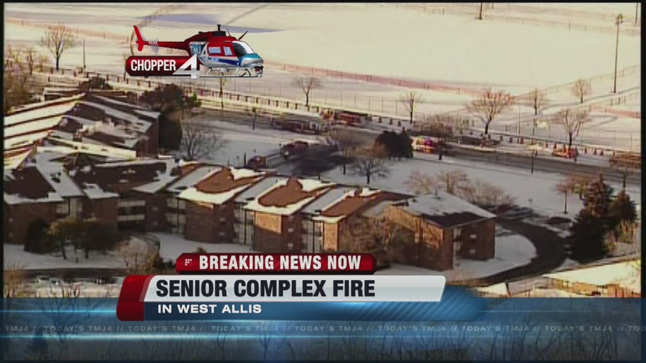1 dead, 4 injured in fire at West Allis assisted living facility - YouTube