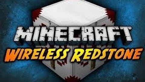 Minecraft Monday: Wireless Redstone Mod Showcase