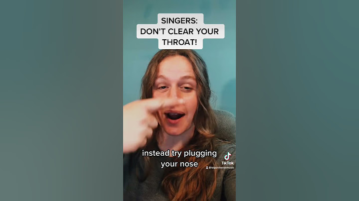 SINGERS: Don’t clear your throat! #musiclessons #music #voicelessons #singingtips #singing