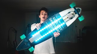 Vyrábím PODSVÍCENÝ Longboard! - DIY