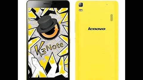 How to : Install Custom Recovery CWM on Lenovo K3 Note