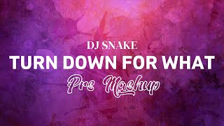 DJ Snake, Lil Jon - Turn Down for What VS Hex Cougar - Hexifornia (Gesaffelstein Cover)(Prs Mashup)