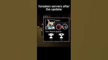 forsaken servers after sixer releases: #roblox