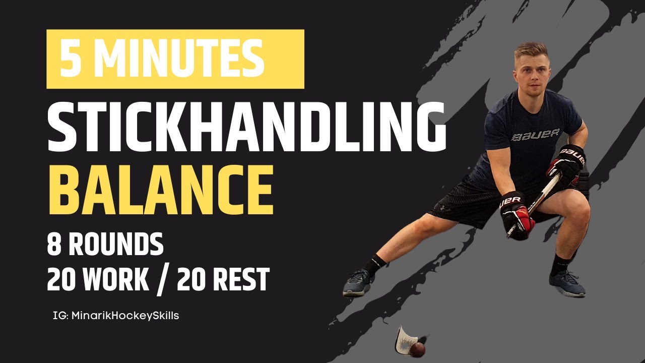 Stickhandling Training OffIce Workout Puck Control Smooth Hands