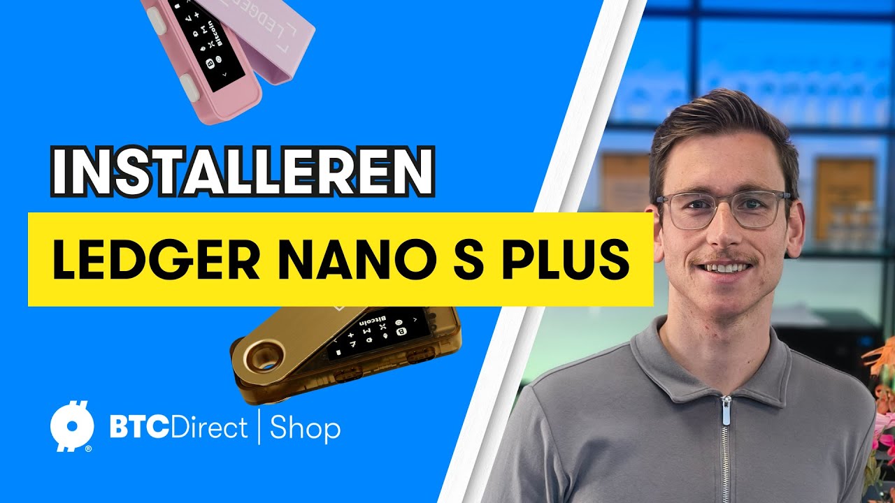 Ledger Nano S Plus | Officiële Reseller | Cryptomaan