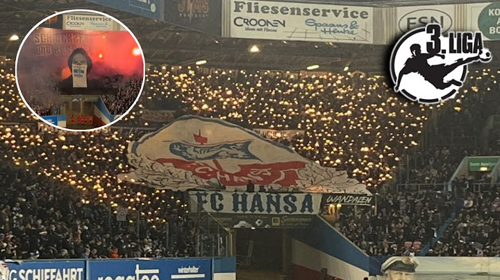 🔴⚪🔵 ULTRAS Hansa Rostock Atmosphere in Ostseestadion • 3Liga • FCH vs Hannover 96 II FT(1-0)