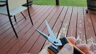 Fiskars micro pruning snips - great for smaller plants