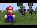 Mario tries to make friends in Minecraft (Day 2)