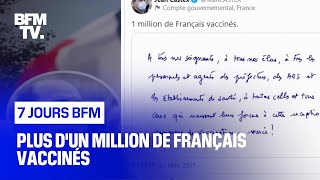 Plus d'un million de Français vaccinés