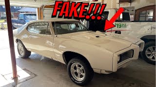I Bought a 1968 Pontiac GTO for $20K and it’s FAKE!?! What Now??