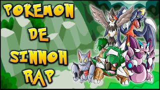 POKEMON DE SINNOH RAP | POKERAP DE LA CUARTA GENERACION | CASG