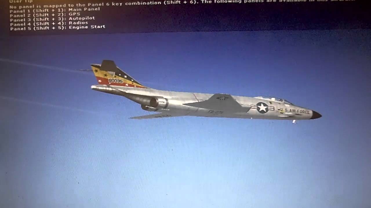 FSXSE McDonnell F101 Voodoo Cannon AFB flight YouTube
