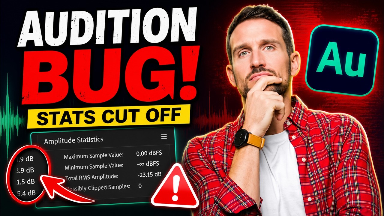 Adobe Audition Has a Major Display Problem