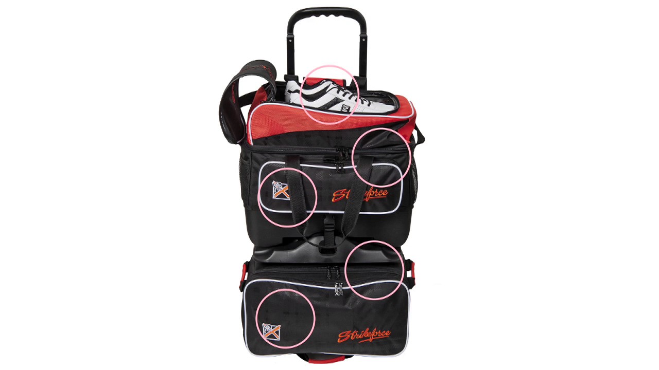 KR Strikeforce Krush 4 Bowling Ball Roller Bag YouTube