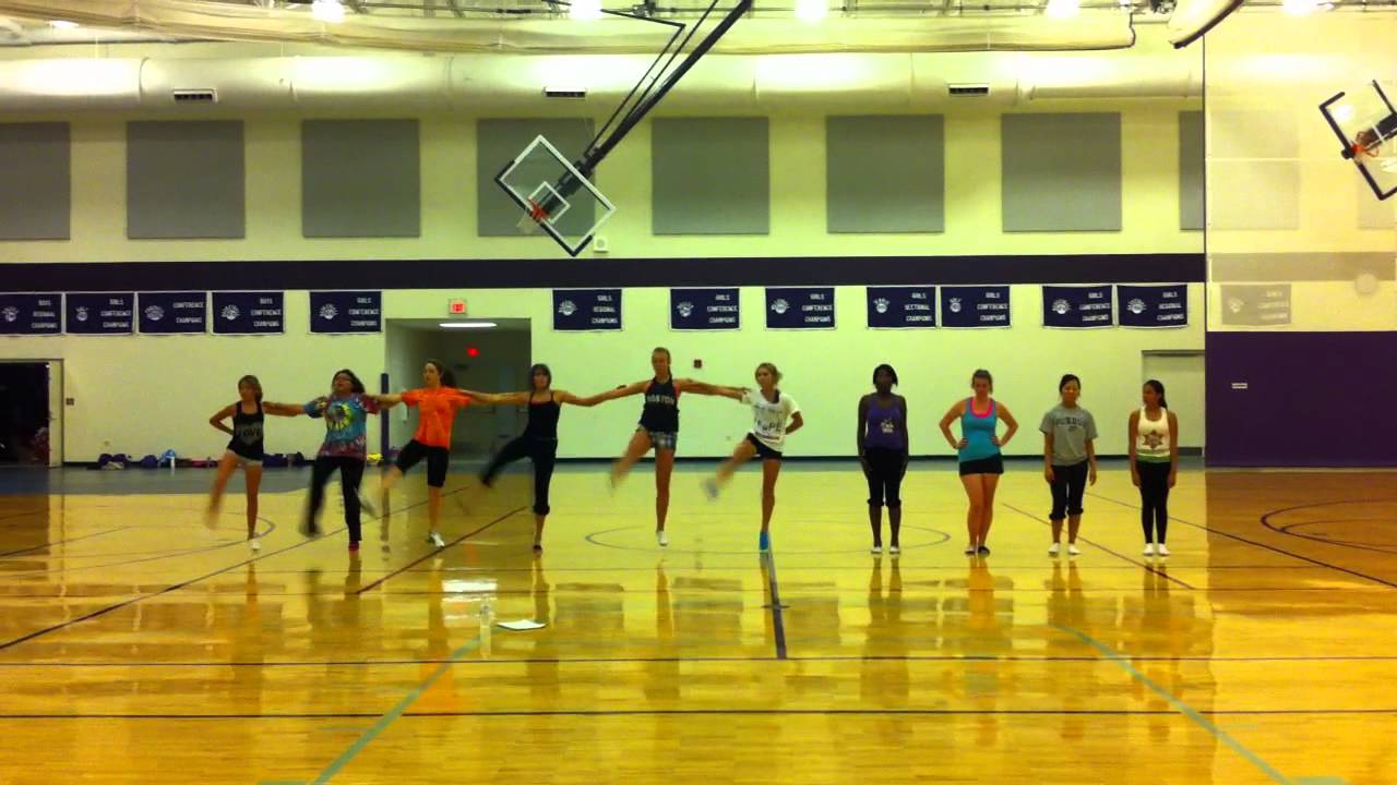 Tailfeather Chorus Kickline breakdown YouTube