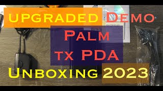 Unboxing Palm TX Handheld PDA New Upgraded in 2023