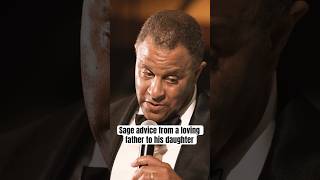 Sage advice from a loving father to his daughter and new son. He got me at the end there!