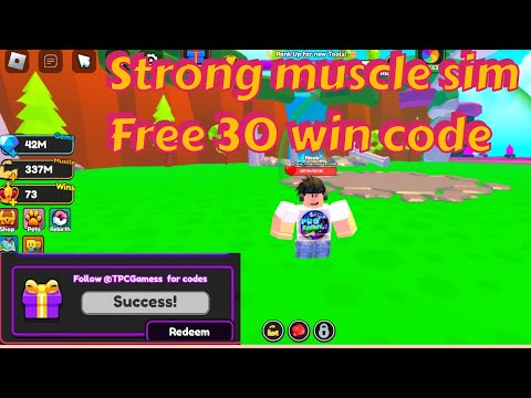 Roblox: Strong Muscle Simulator Codes