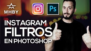 Filtros INSTAGRAM en PHOTOSHOP ¡❌Sin Plugins! 👍 EN 2 PASOS