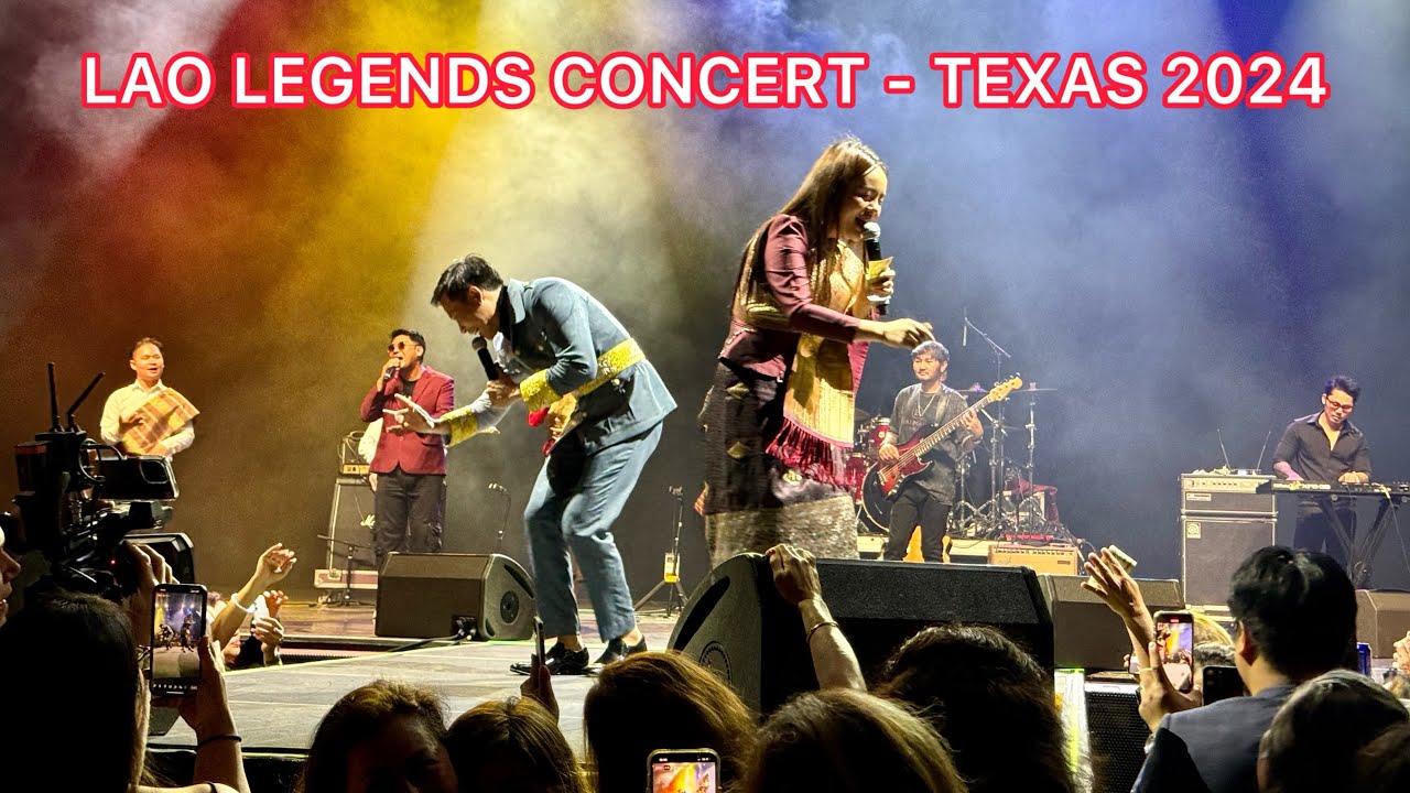 Lao Legends Concert Irving, TX - North Star Band (Dao Neua) | Happy Lao New Year 2024! 🎸💦