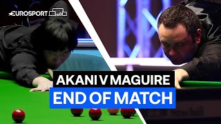 Stephen Maguire beats Sunny Akani at Scottish Open 2021 | Eurosport Snooker