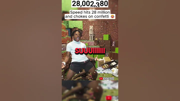 IShowSpeed hits 28 million subscribers and body slams Kai Cenat 😂