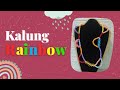 kalung manik warna warni | kalung pelangi | kalung abstrak | kalung manik susu | rainbow necklace