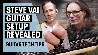 Steve Vai Guitar Tech Reveals Setup Guitar Tech Tips Ep59 Thomann