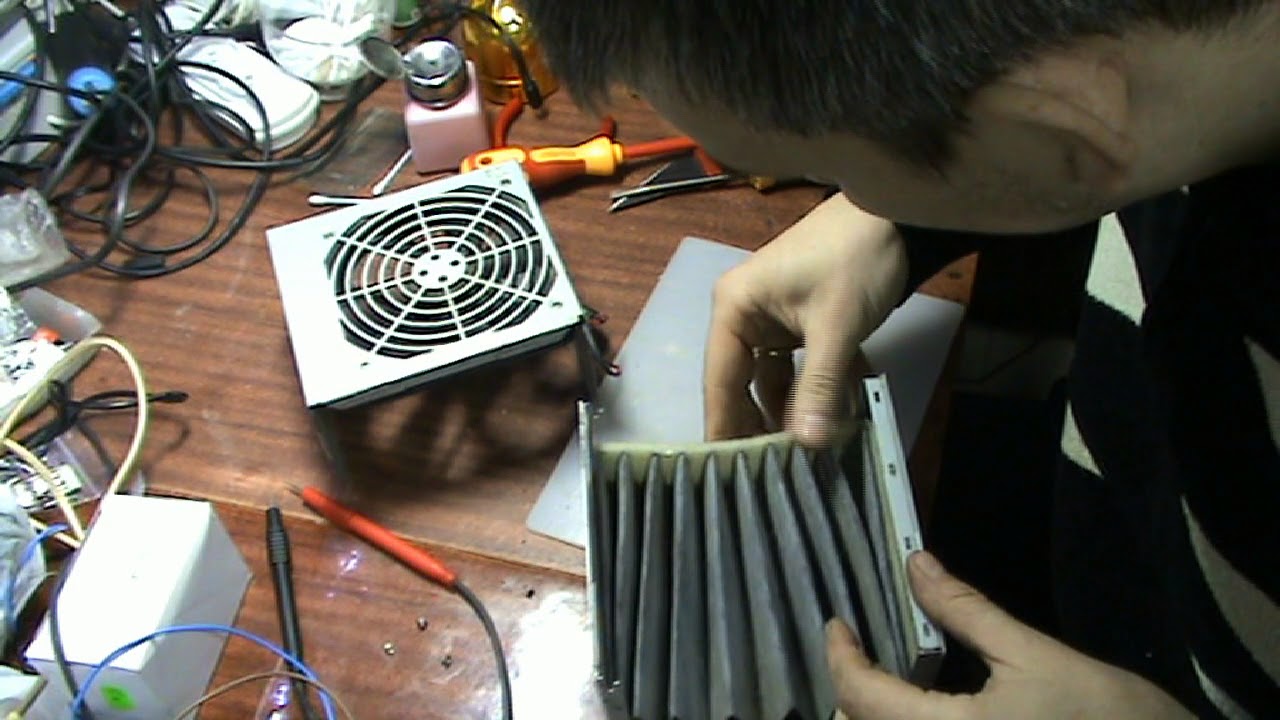 Самодельная вытяжка для пайки - YouTube