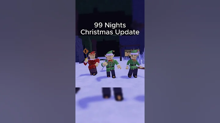 New Christmas Update 🎄 99 nights in the forest #99nightintheforest #99nights #roblox