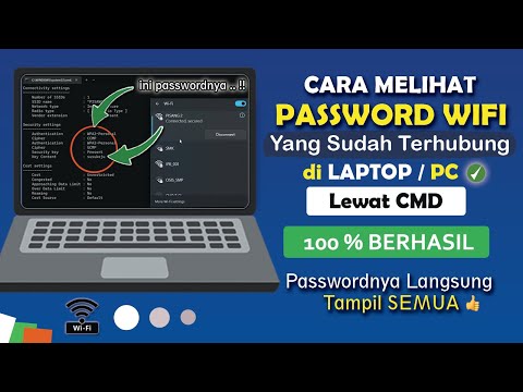 Cara Melihat Password Wifi Yang Pernah Terhubung Ke Laptop Lewat CMD