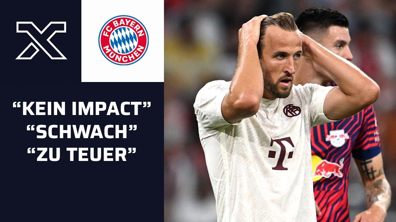 ⁣Harte Kritik an Harry Kane – Bayern-Fans enttäuscht nach Klatsche | FC Bayern 0:3 RB Leipzig