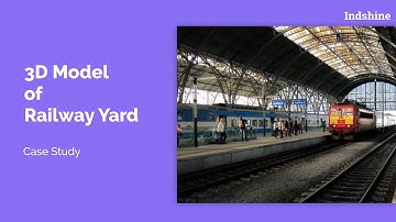 3D Model of Railway Yard