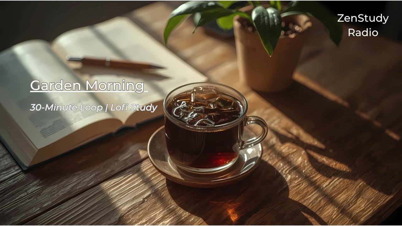 Garden Morning 🍂 | Zen Study Radio – Autumn Study Flow & Focus.