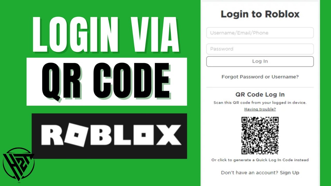 How To Login Roblox With QR Code 2025 - YouTube