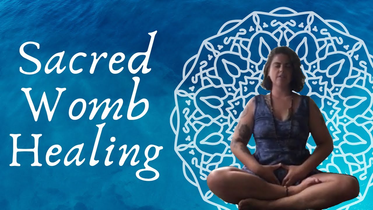 Yoga for Menstrual Healing ~ Honor your Sacred womb space - YouTube
