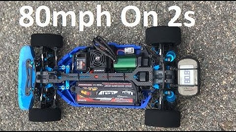 Tamiya TT02 80kmph on 2s
