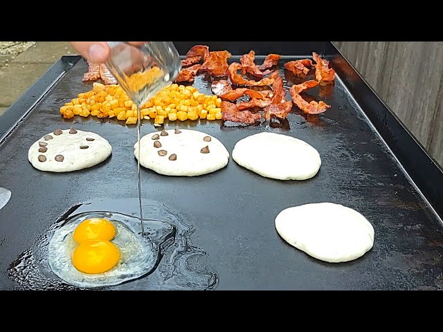 HOW TO COOK BREAKFAST ON A GRIDDLE OR FLAT TOP GRILL 