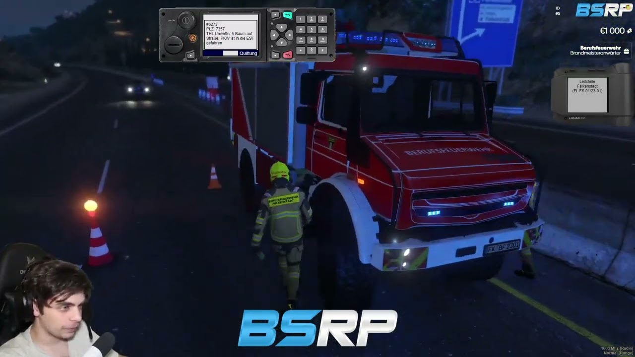 Einen Tag in der BF Falkenstadt || BSRP GTA 5 Roleplay