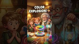 Dr. Brainy’s Color Explosion! 🌈💥 | Fun Color Experiment for Kids | Smart Learning TV  #kids#shorts