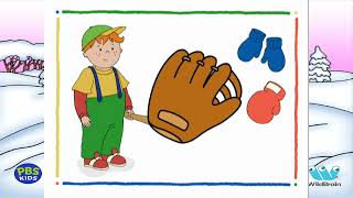 Caillou - Play a Game with Caillou compilation (Part 1) | Cartoon for Kids screenshot 5